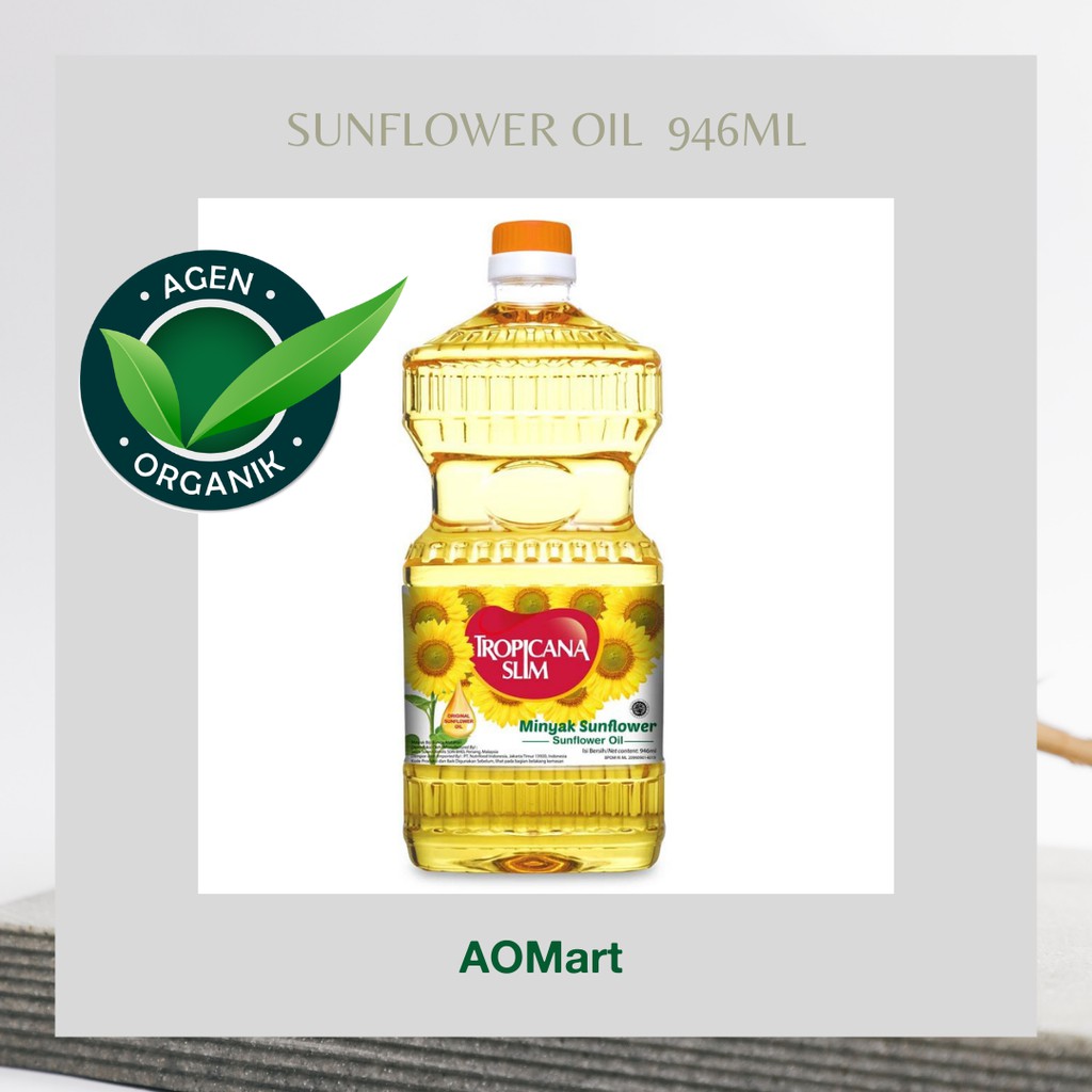 

TropicanaSlim Minyak Sunflower / Sunflower Oil 946ml