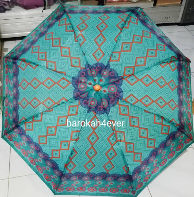 Payung LIPAT 2 Motif Bunga Random