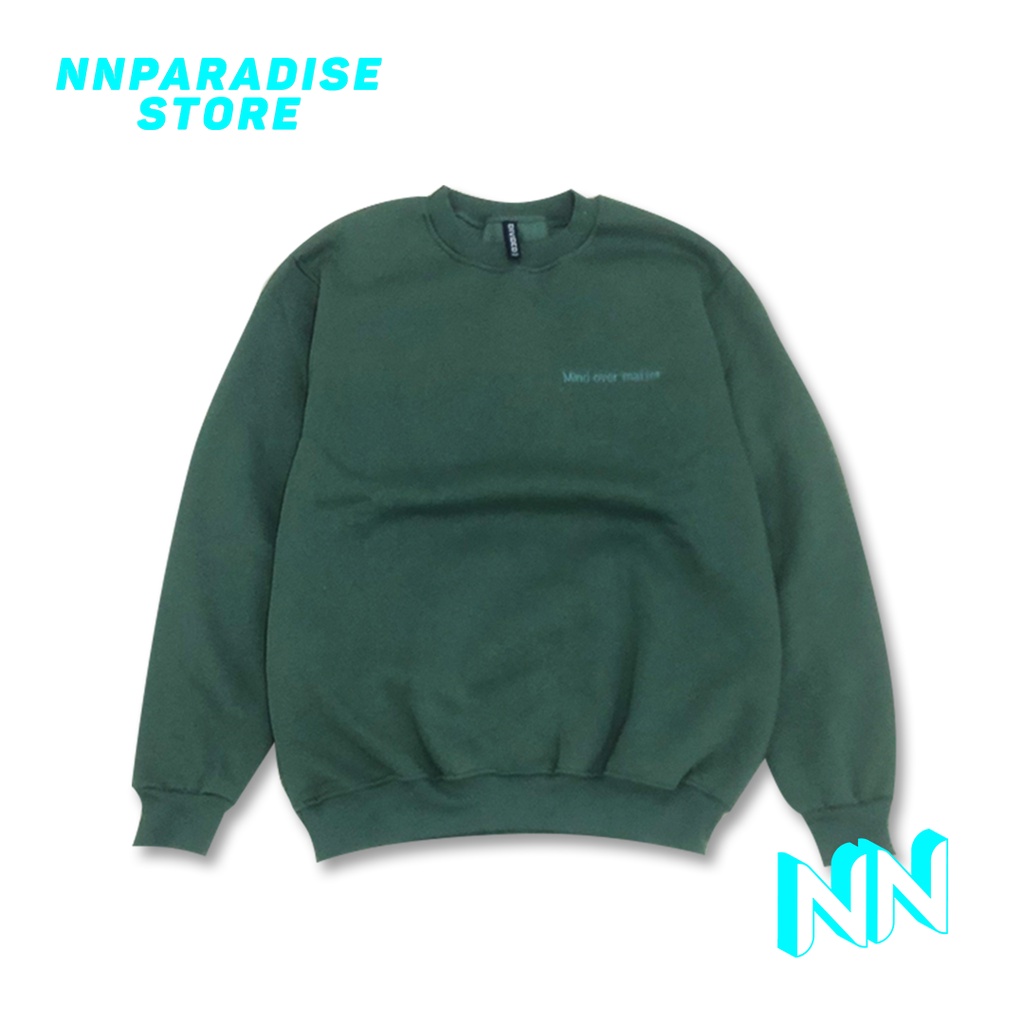 Crewneck H&* Mind Over Green Original Free PaperBag