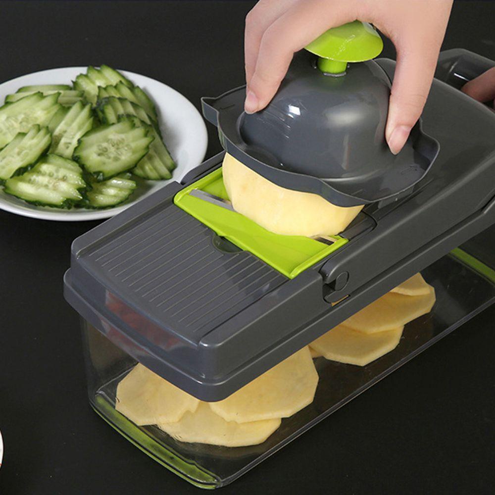 Top Vegetable Slicer Multifungsi Gadget Dapur Alat Buah &amp; Sayur Parutan Lobak