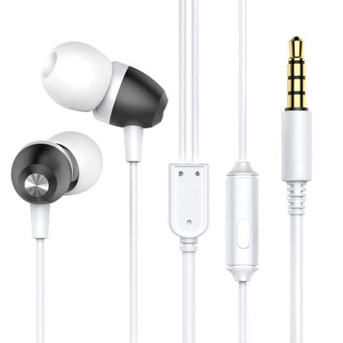 JOYROOM JR-E106s ccheap earphones wired headphones with mic gray