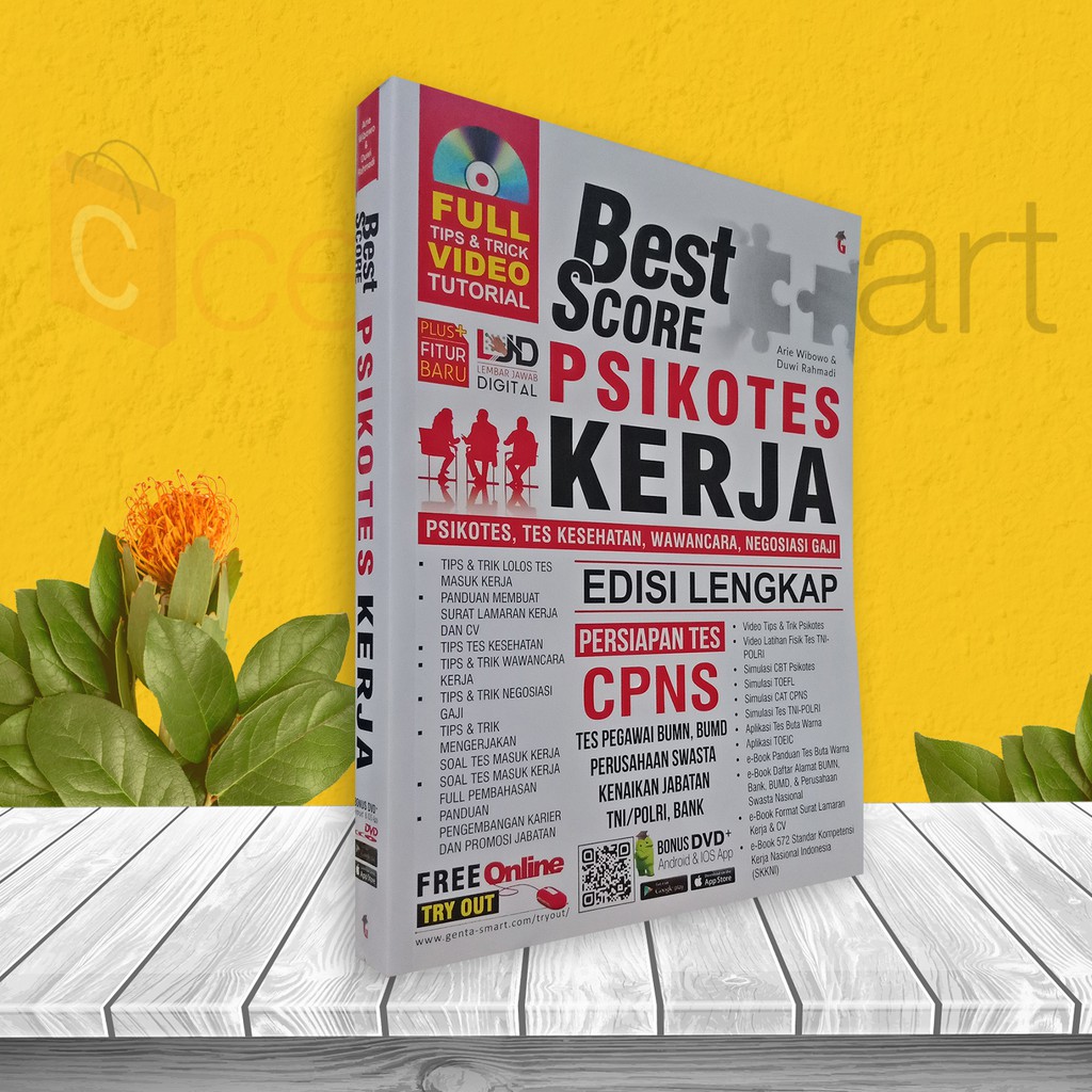 BUKU TES PSIKOTES: BEST SCORE PSIKOTES KERJA | Shopee ...