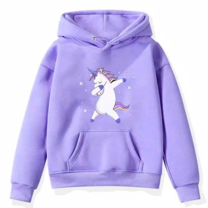10 UNICORN ANAK 6 USIA 9 PEREMPUAN 8 HOODIE 7 TAHUN SWEATER