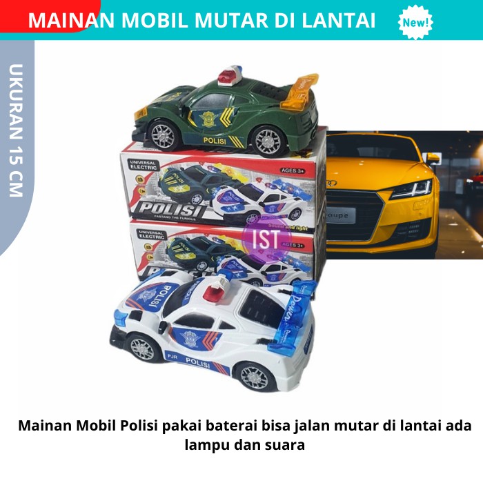 Mainan Anak Laki Laki Rc Diecast Mobil Mobilan Polisi Hampers Police hot wheels Lego Terbaru BT243