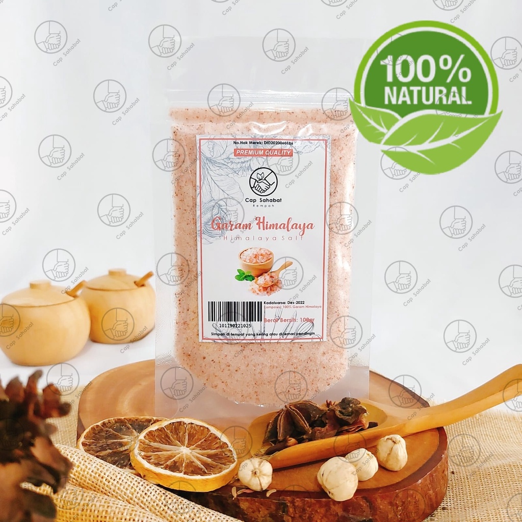 100gr Garam Himalaya  / Pink Himalaya Salt  / Rempah / JSR 100% PREMIUM QUALITY