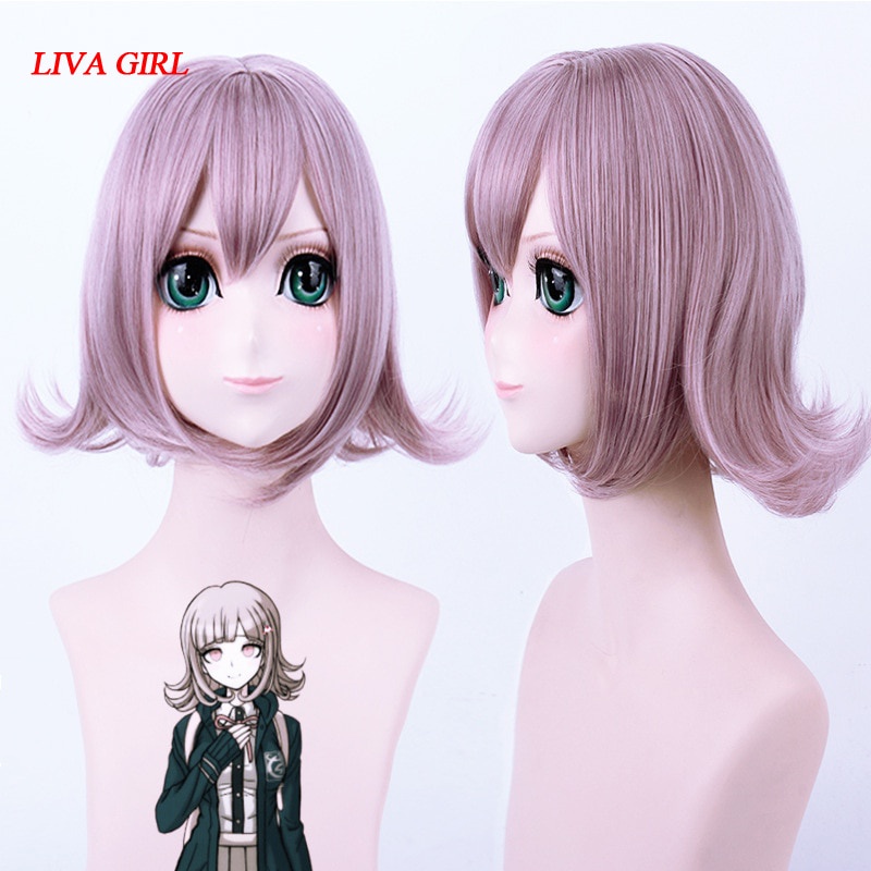 PREORDER Super DanganRonpa Cosplay Wig Chiaki Nanami Costume Play Woman Adult Wigs Halloween Anime G