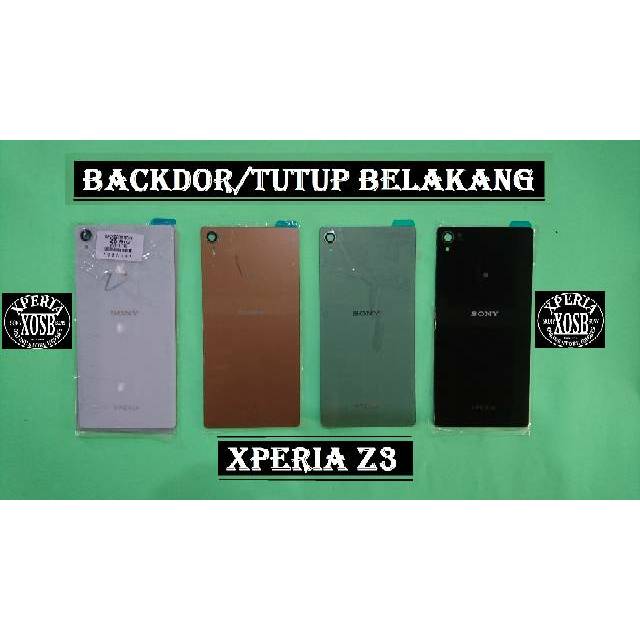Backdor Tutup Belakang Sony Xperia Z1 Big / Z2 Big / Z3 Big