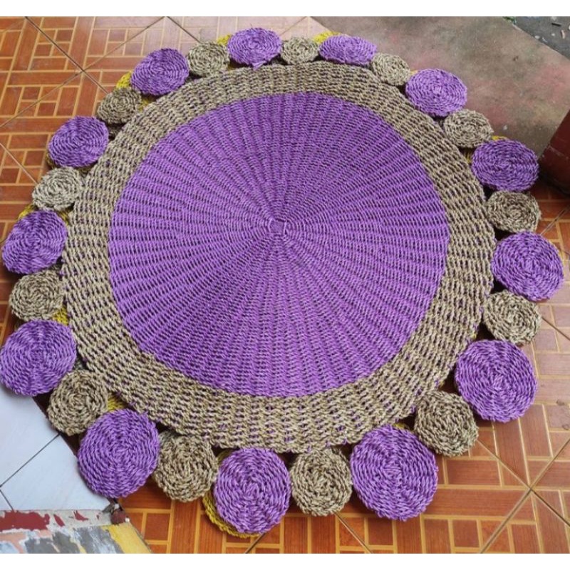 Rug Seagrass Matahari/Karpet Seagrass Matahari/Karpet Murah 120cm