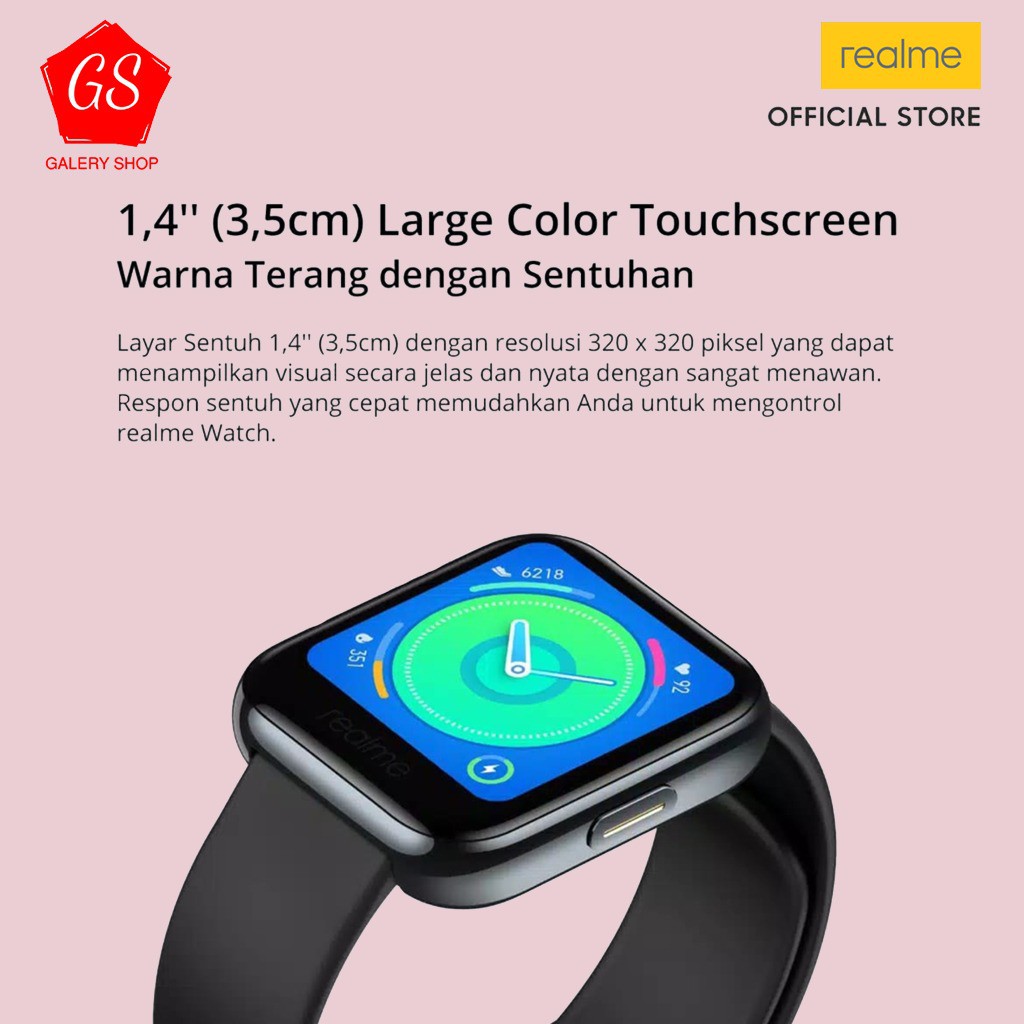 Realme Watch RMA161 Garansi Resmi Real Me