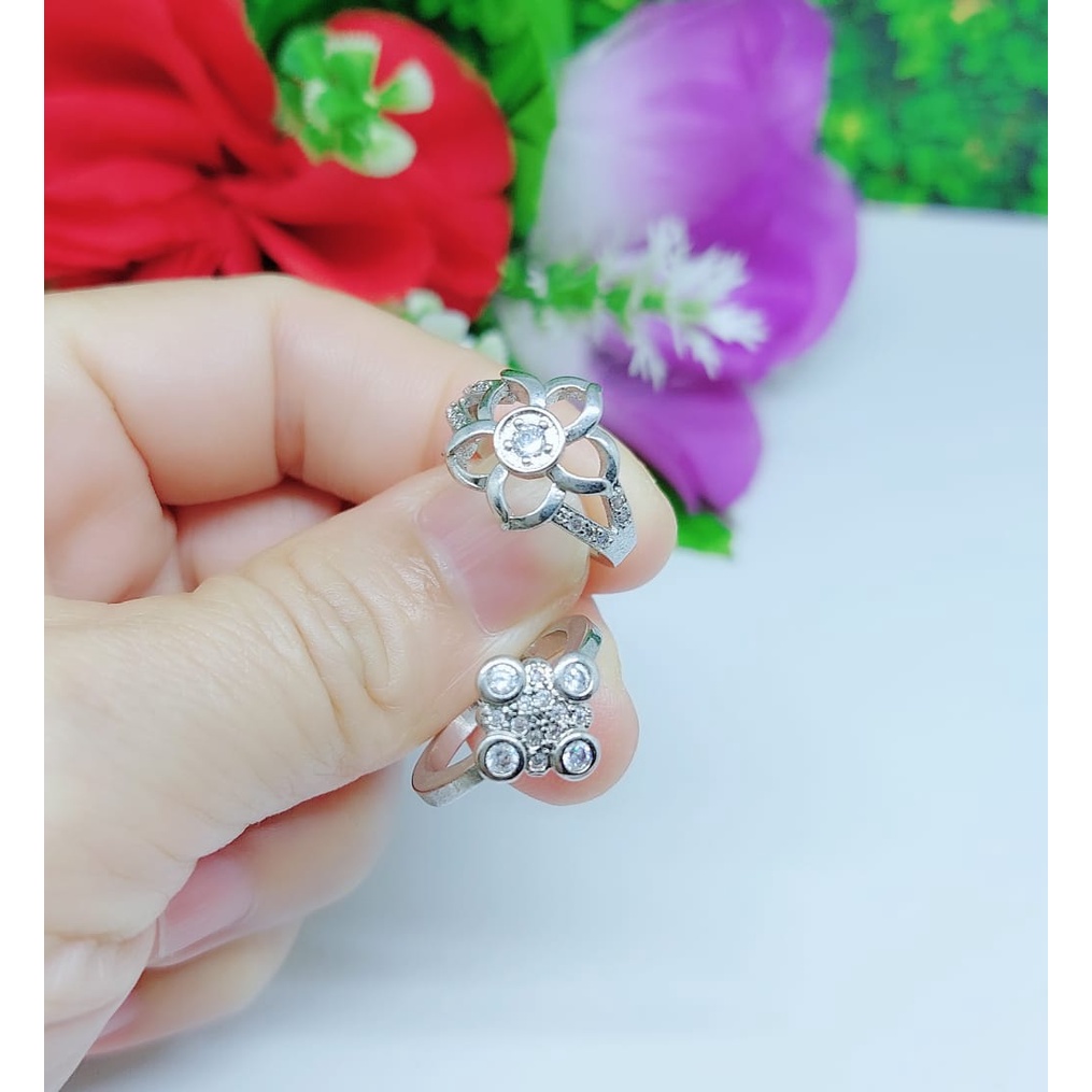 Cincin xuping permata lapis emas perhiasan fashion 0357-0362