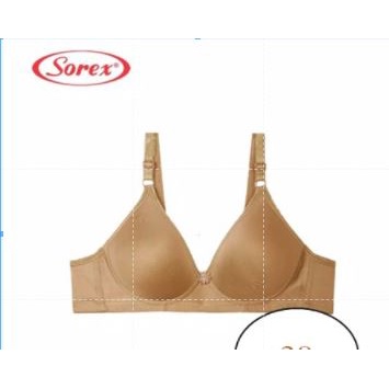 Bra BH Tanpa Kawat Super Soft Sorex 17238-42 Coklat