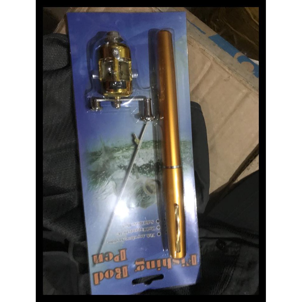 LUCU Pen Fishing/ Pancingan mini/ Kail/ Outdoor/ Pancing/ Camping/ Joran