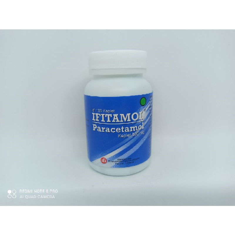 IFITAMOL 500 MG PARACETAMOL BOTOL ISI 100 TABLET