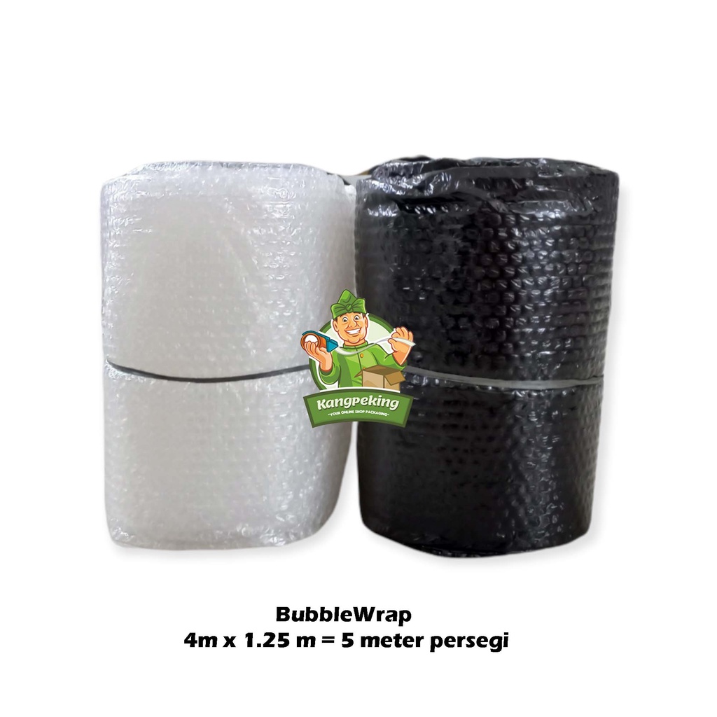 

Bubble Wrap 4m x 1.25 m = 5 meter persegi Plastik Bubble warna biru GMP
