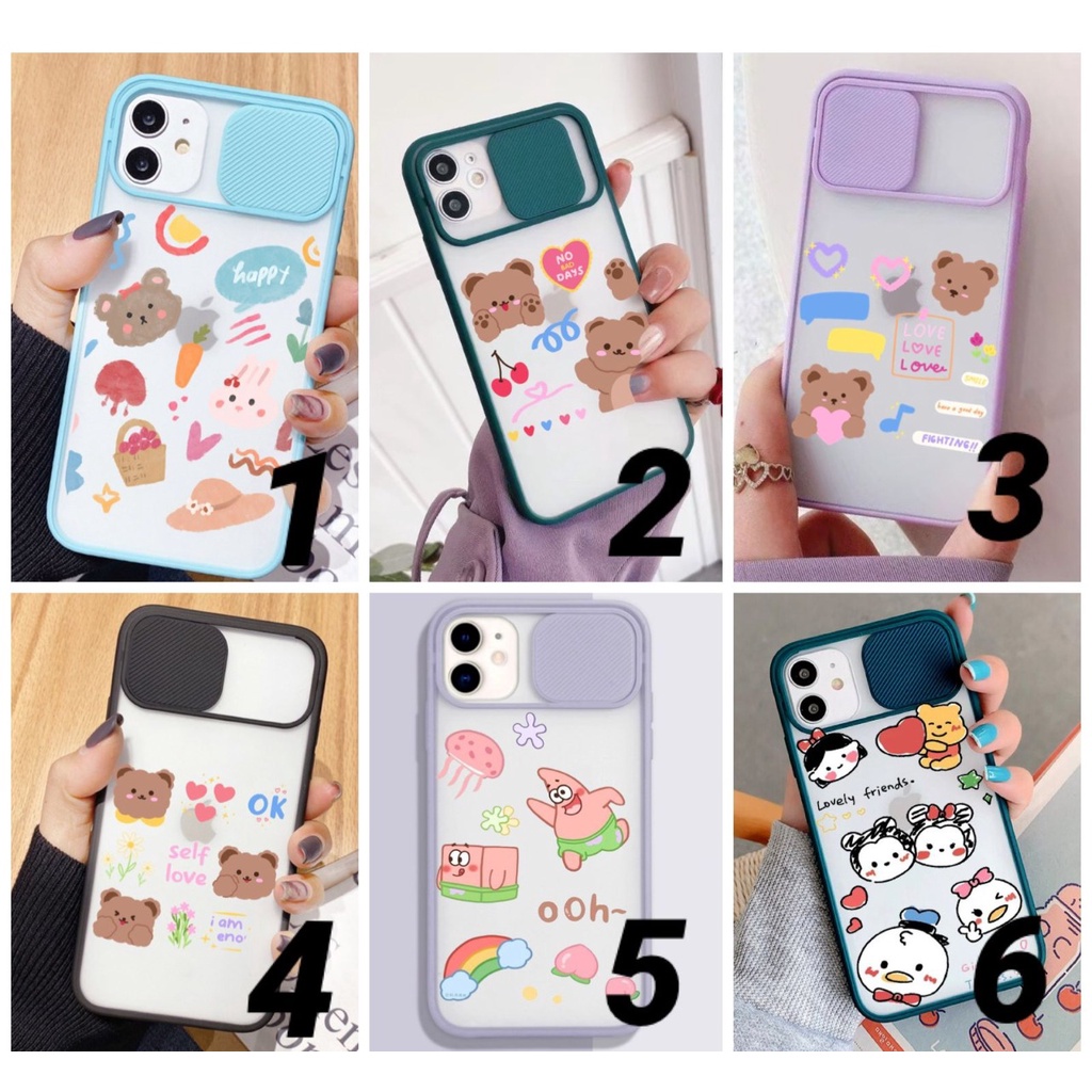 Baru casing softcase motif lucu DD01 for Infinix HOT 9 10 Play Note 8 Smart 5 HD