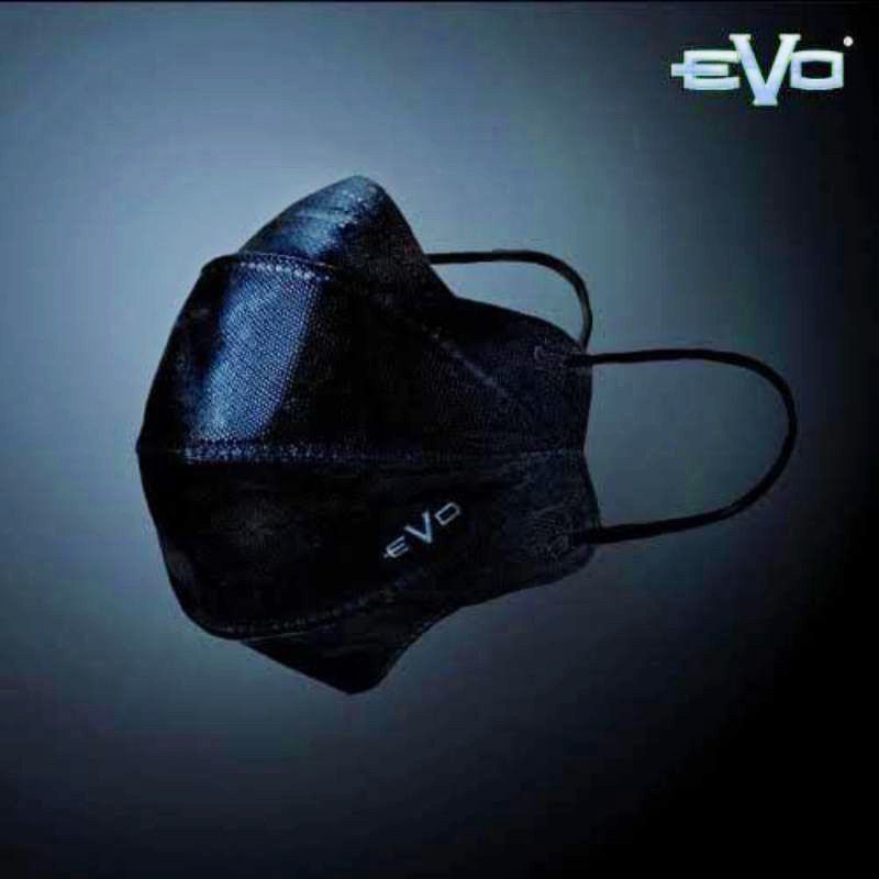 Masker Evo Plussmed 4D Black Limited isi 20 pcs