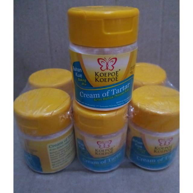

Cream of Tartar Koepoe 43 gr