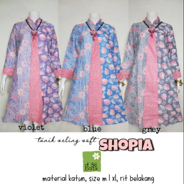 Tunik seling soft shofia