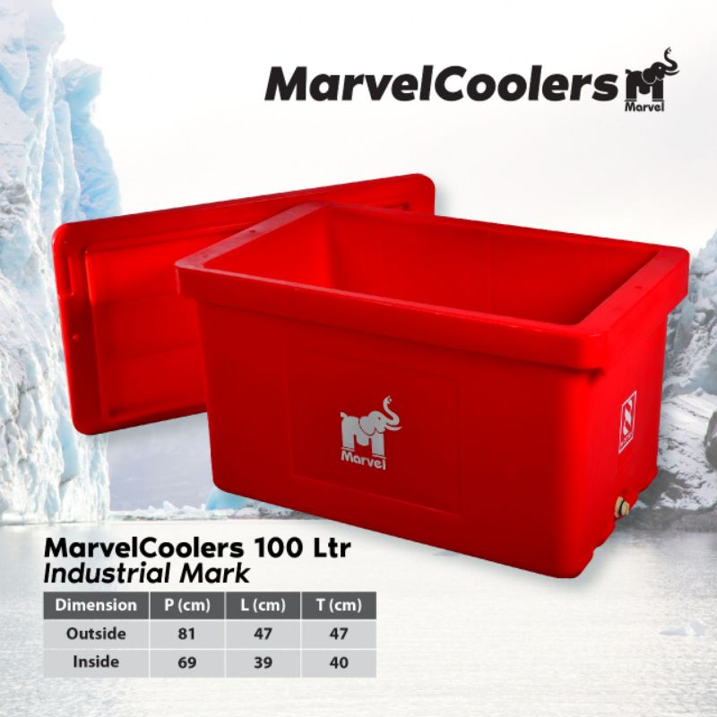 COOLER BOX MARVEL