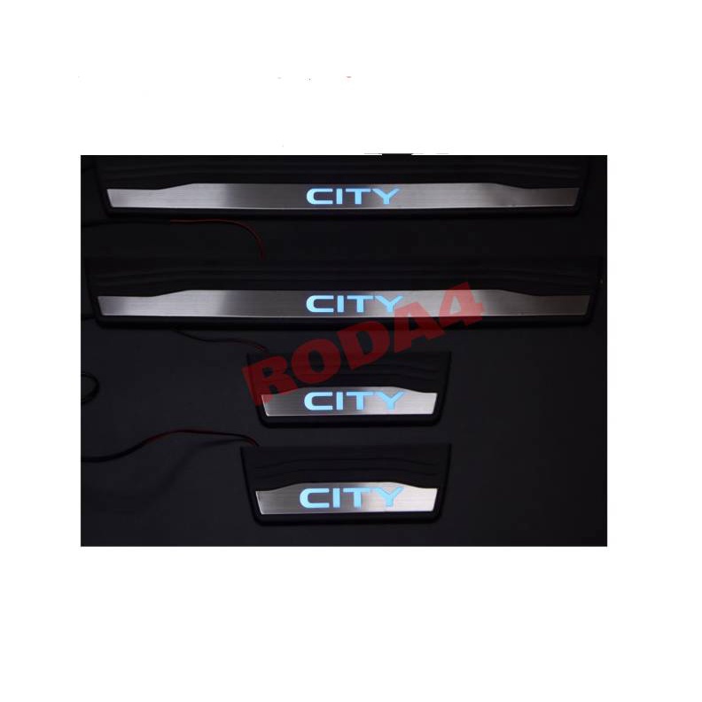 Sillplate Samping Honda All New City Hatchback 2021 Up With LED