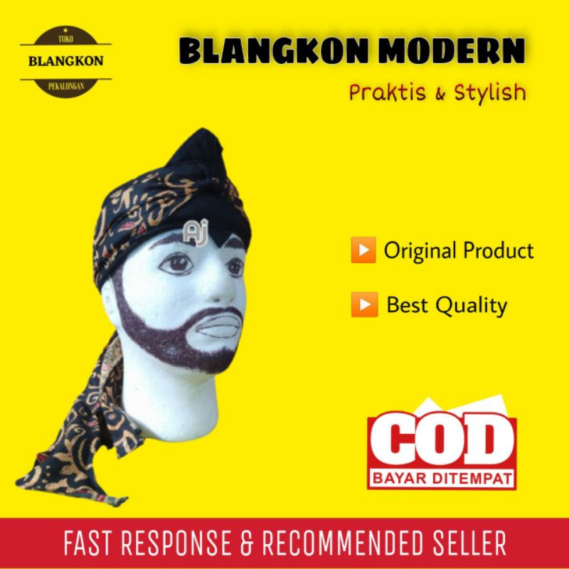 Iket Kepala Udeng Sunda Topi Pria Dewasa Blangkon Jawa Modern Peci Batik Jogokariyan Kopiah Dewasa