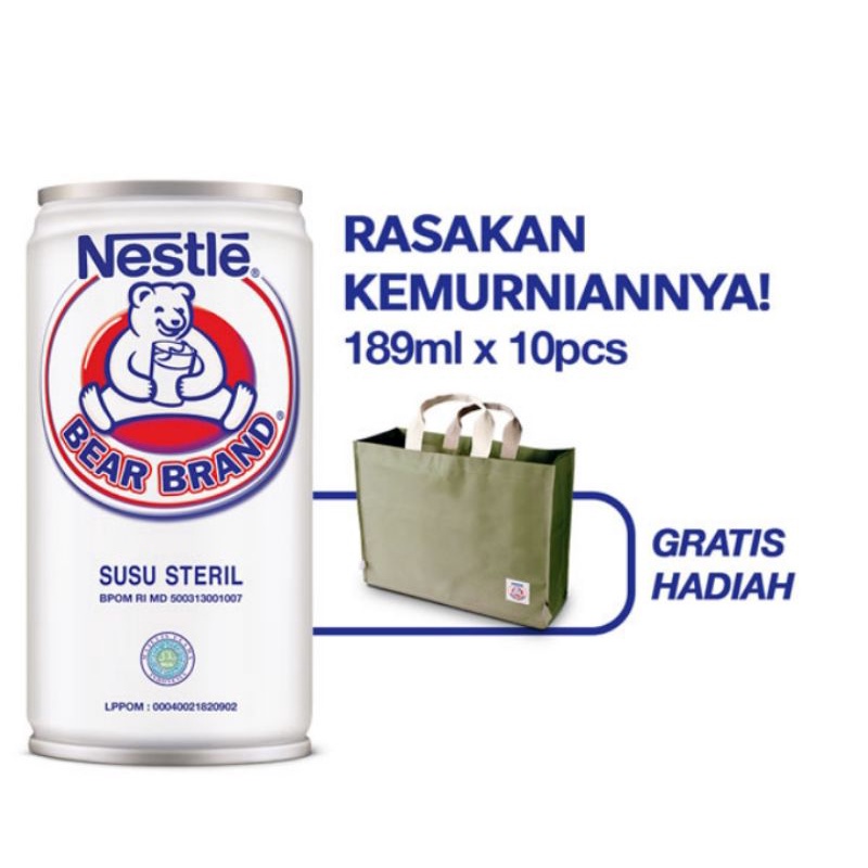 

Bear Brand kaleng 189ml