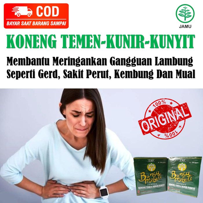 Jamu Obat Sakit Perut, Asam Lambung, Gerd, Mual, Sakit Ulu Hati, Jamu Koneng Temen Kunir Kunyit Cap 