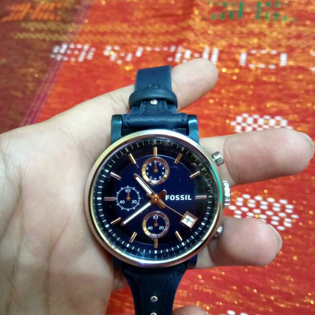 Jam fossil bf navy es4113