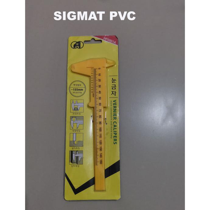 

Penggaris Sigmat 18cm PVC / sigmat murah