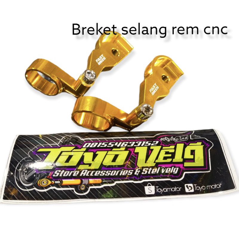 breket selang pangkon selang rem klem selang rem cnc