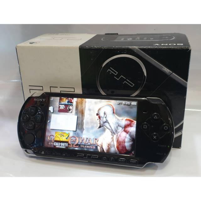 Sony psp slim portable seri 3000 lancar jaya siap pake 16 gb fullgame kinyis2