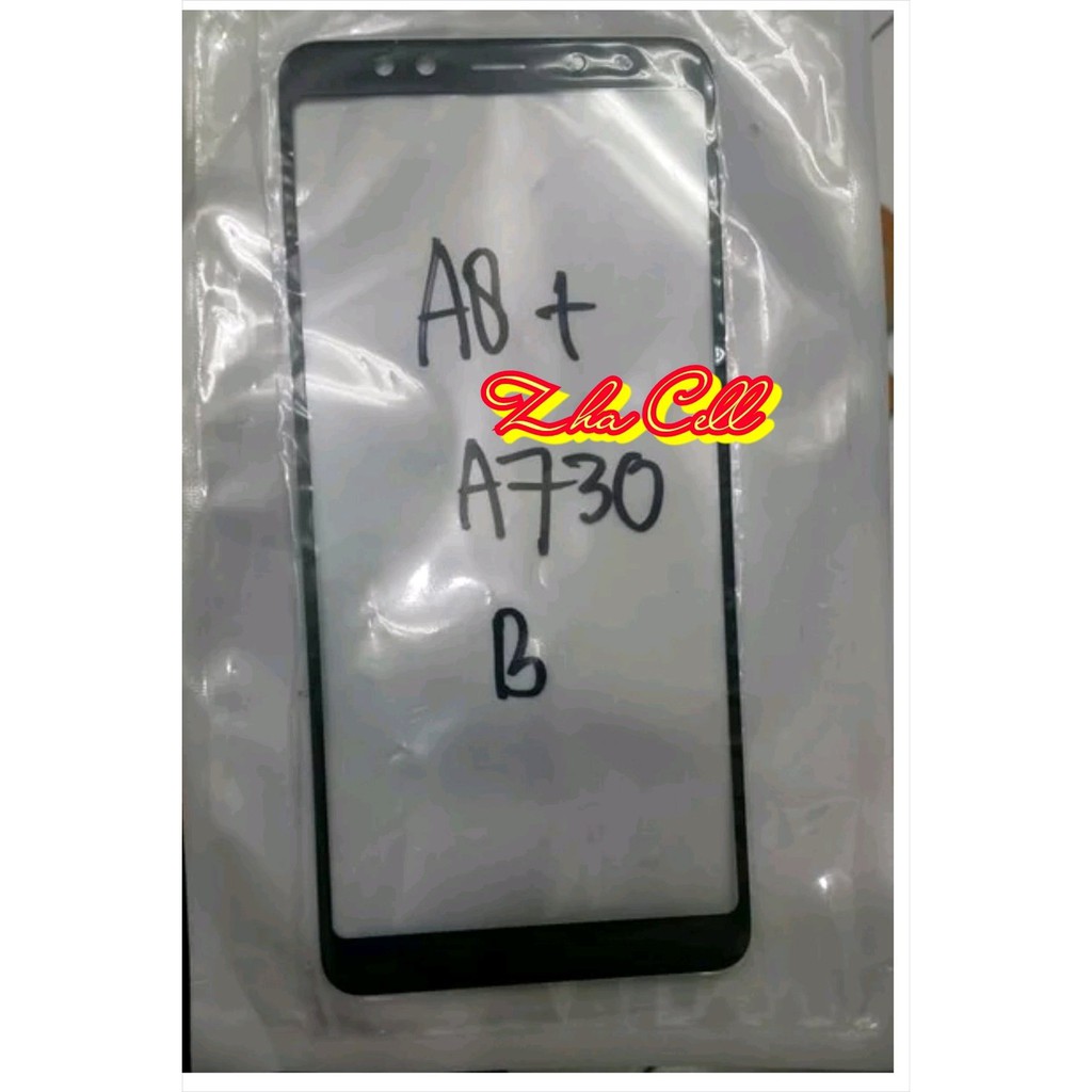 Kaca depan Kaca Lcd Samsung A8 Plus A730 ORI