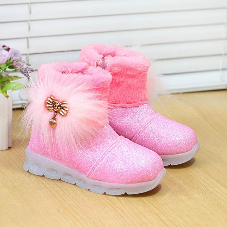 Buruan Beli.. Sepatu boot Anak Perempuan Bot Bulu YT02 C96