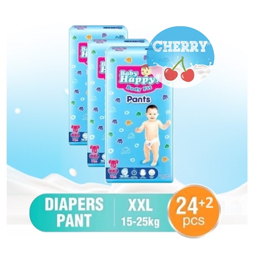 BABY HAPPY FIT PANTS [S40 / L30 / M34 / XL26 / XXL24]-3