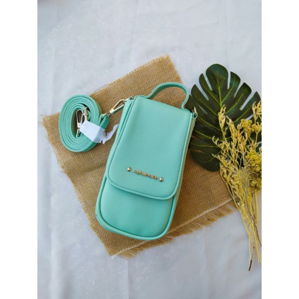 DOMPET CHEROVINA MINT GREEN W2330L2 TAS HP SOPHIE MARTIN PARIS PROMO