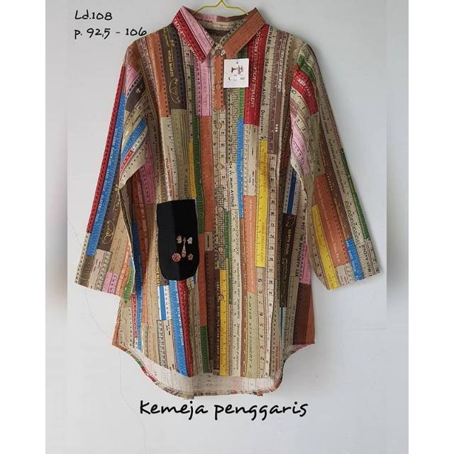 

Kemeja penggaris