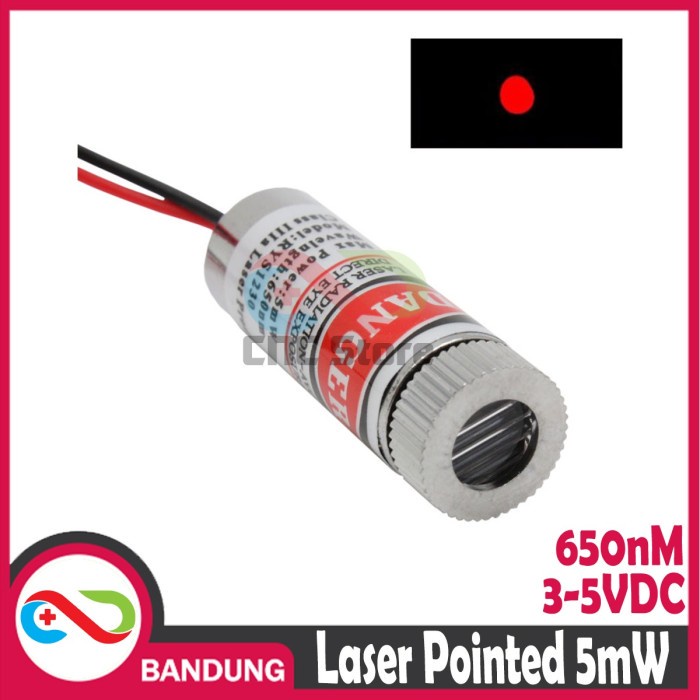 LASER DOT POINT RED LASER TUBE MODULE 5MW