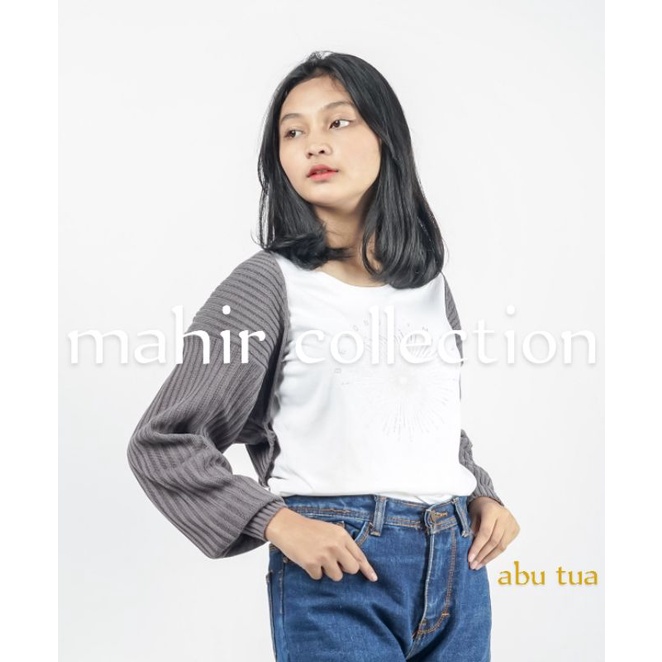 TERBARU!!!CARDIGAN/BOLERO/LIAM/OPERSIZE-abu tua