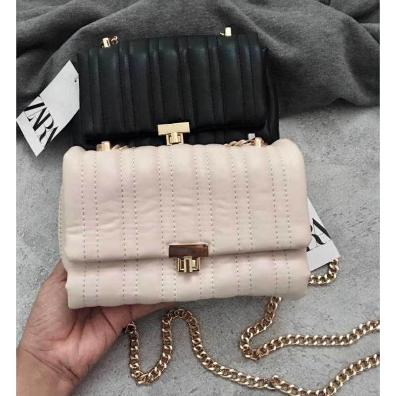 Zara Quilted Cantine Mini Bag / Tas ZARA Wanita termurah full handtag dustbag Original 100%