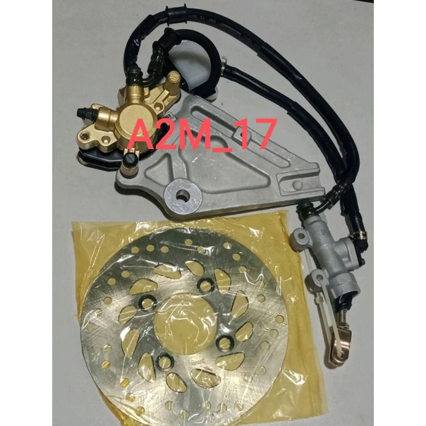 cakram belakang Assy set Supra x 125 lokal