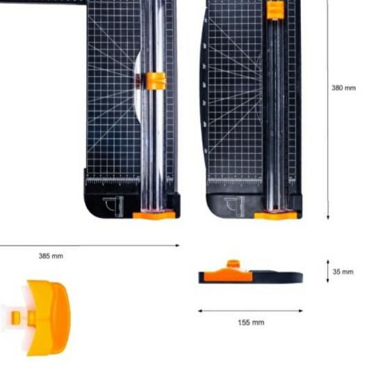 

◘ JOYKO PC1637 Alat Pemotong Potong Kertas - Paper Cutter Trimmer A4 ◌