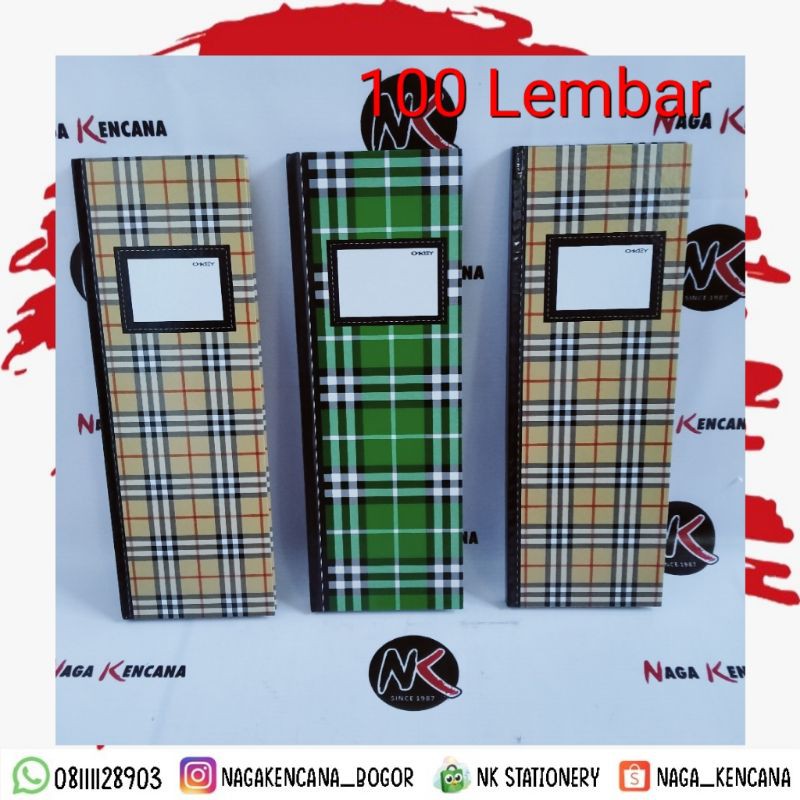 

Buku Hardcover Ekspedisi / Expedisi Okey Isi 100 Lembar