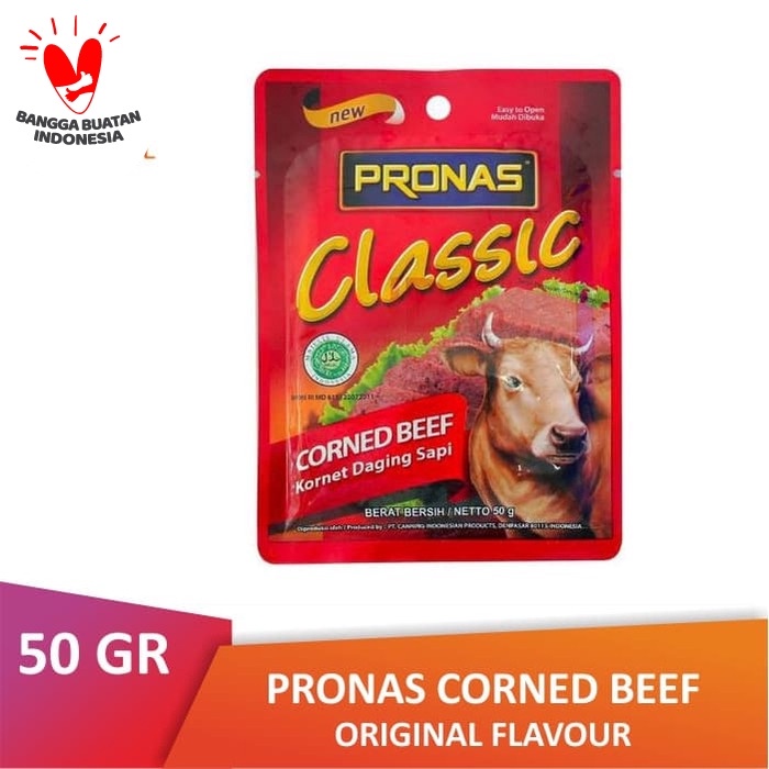 

Gg0Hh Pack Pronas Corned Beef Original 50 Gr| Kornet Daging Sapi Pronas Ds0kk