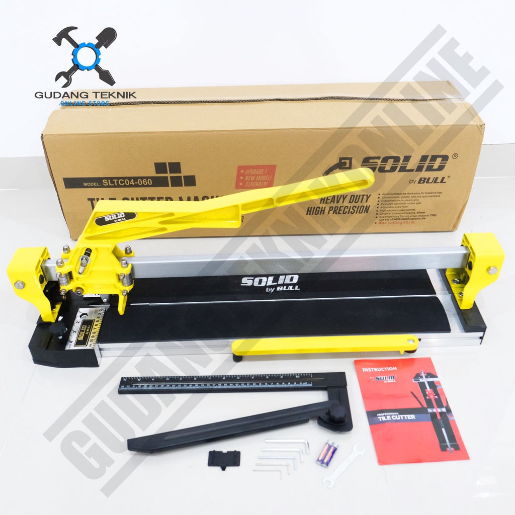 Alat Potong Keramik Granit 24&quot; 600mm SOLID / Manual Granite Tile Cutter 60cm SOLID