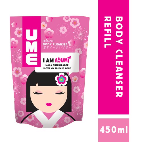 Promo Harga SHINZUI Ume Body Cleanser Pink Ayumi  450 ml - Shopee