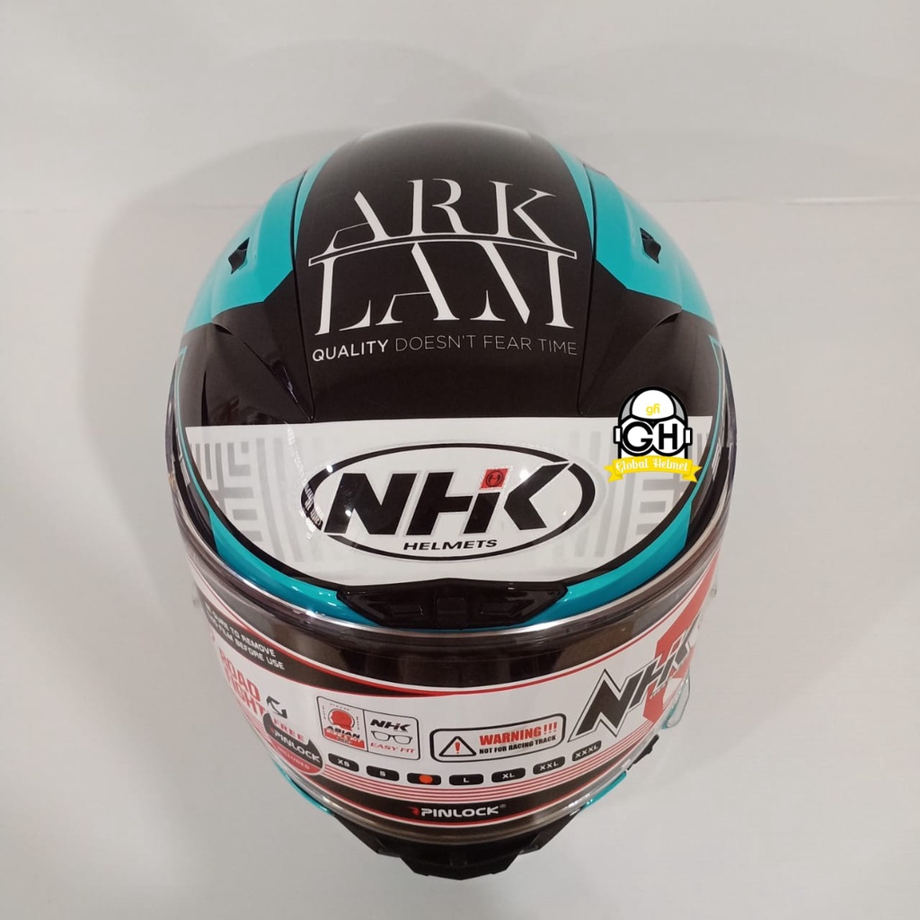 HELM NHK GP R TECH STREET ALEX ESCRIG BLACK TOSCA GLOSSY