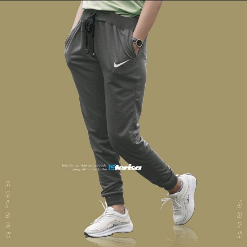 Celana Jogger Pria Saku Resleting Ukuran Dewasa Tersedia 4 Warna bisa COD