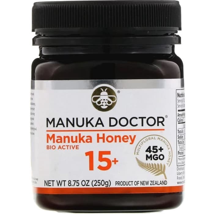 

Manuka Doctor Honey 15+ 45 MGO 250g BioActive Madu Premium ORI USA