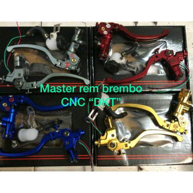 MASTER REM BREMBO CNC KIRI KANAN HANDLE LIPAT - KALIPER, CAKRAM DAN TROMOL - SPAREPART MOTOR
