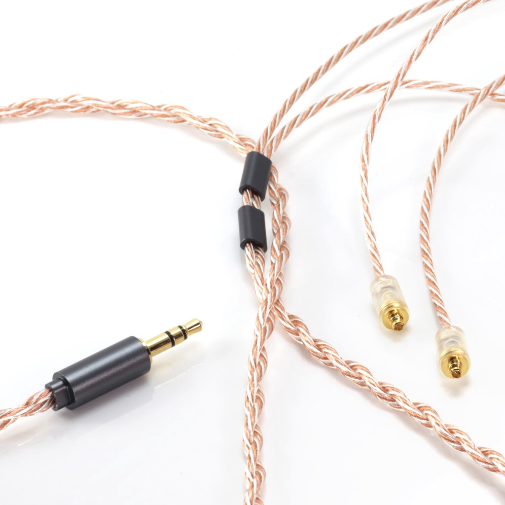 DD ddHiFi BC110A Stock Earphone Cable of E2020B (Janus2) with High-Purity Silver-Plated OFC, 3.5mm Plug &amp; MMCX Connector